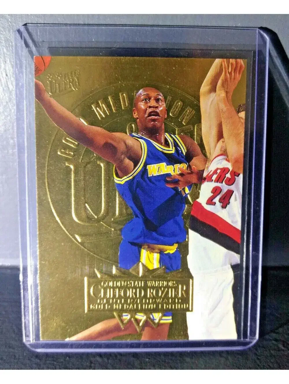 1995-96 Clifford Rozier Fleer Ultra Gold Medallion #62 Basketball Card
